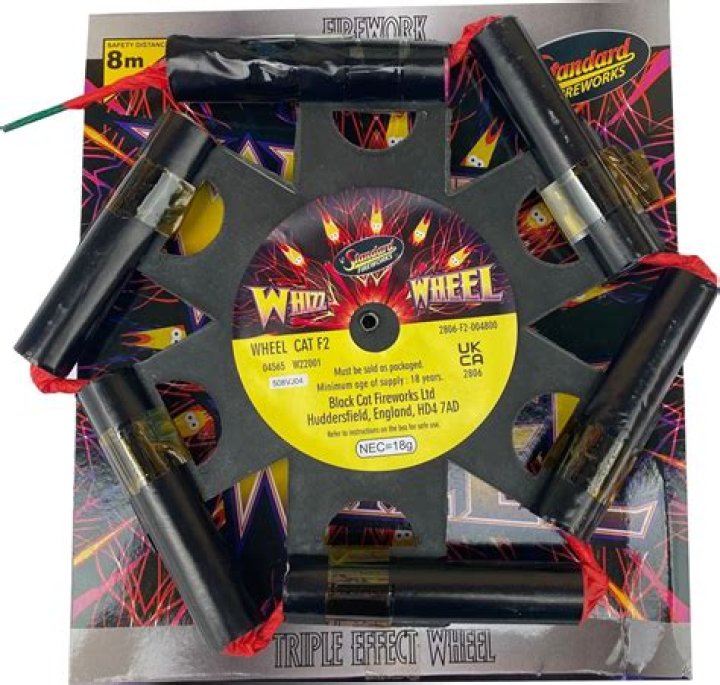 Are Catherine Wheel fireworks Banned?