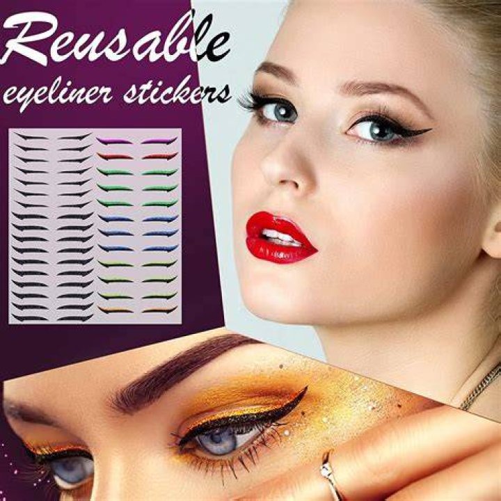 Are eyeliner stickers reusable?