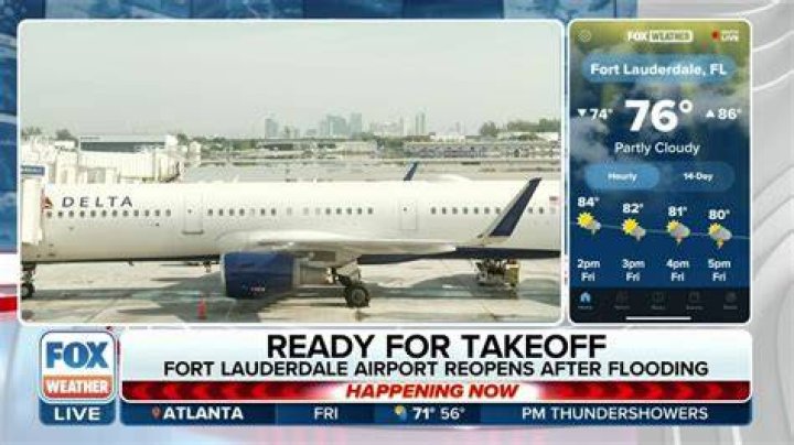 Are flights delayed out of Fort Lauderdale?