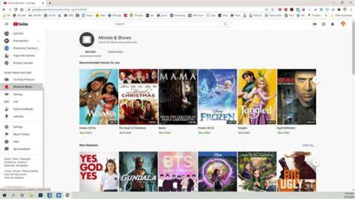 Are there any movies on YouTube?