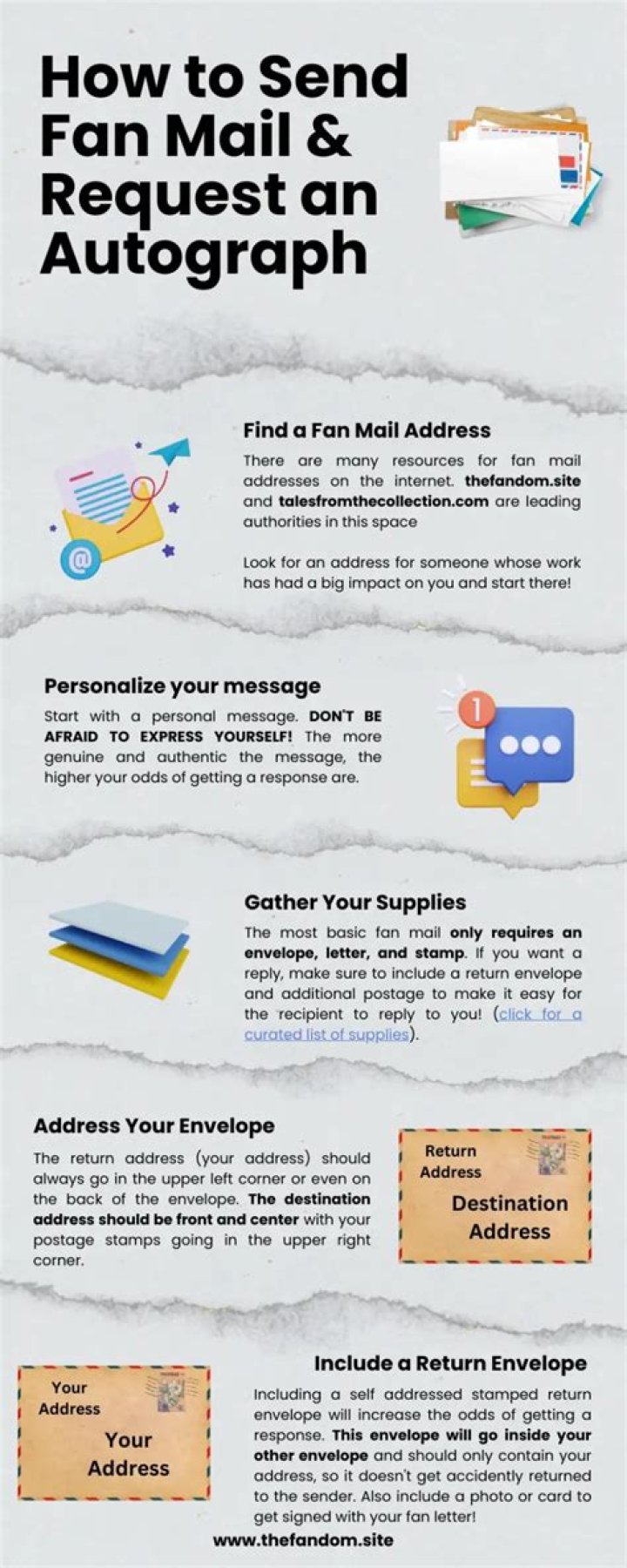 Can you email fan mail?