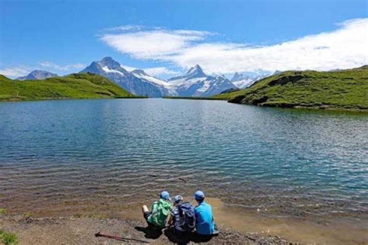 Can you swim in bachalpsee Lake?