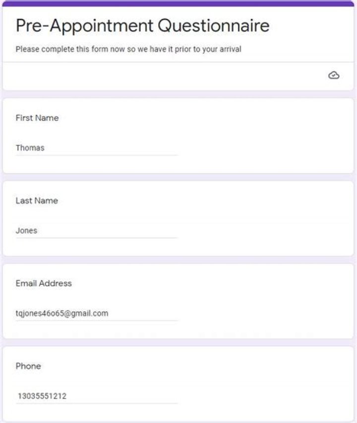 Can you use Google Forms to schedule appointments?