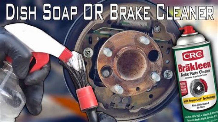 Can you use parts cleaner on brakes?