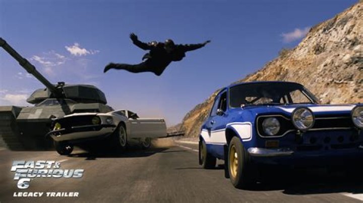 Did they use a real tank in Fast and Furious 6?