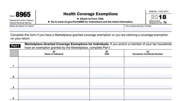 Do I need to file form 8965 for 2019?