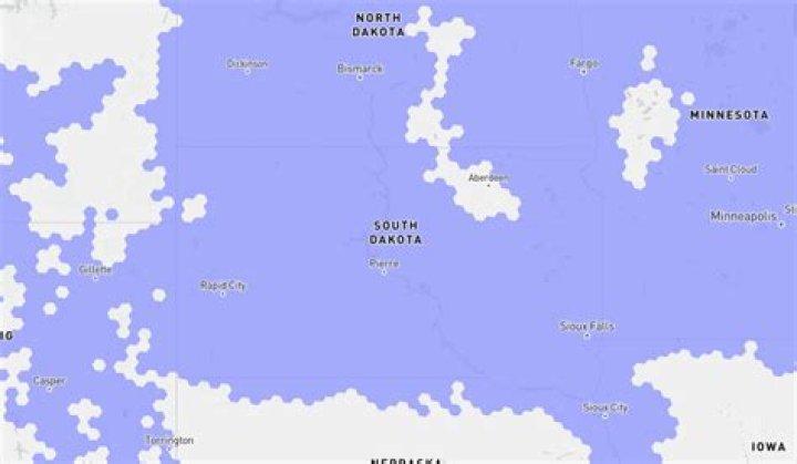 Does AT have coverage in South Dakota?