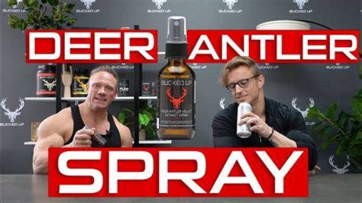 Does deer antler spray help you lose weight?