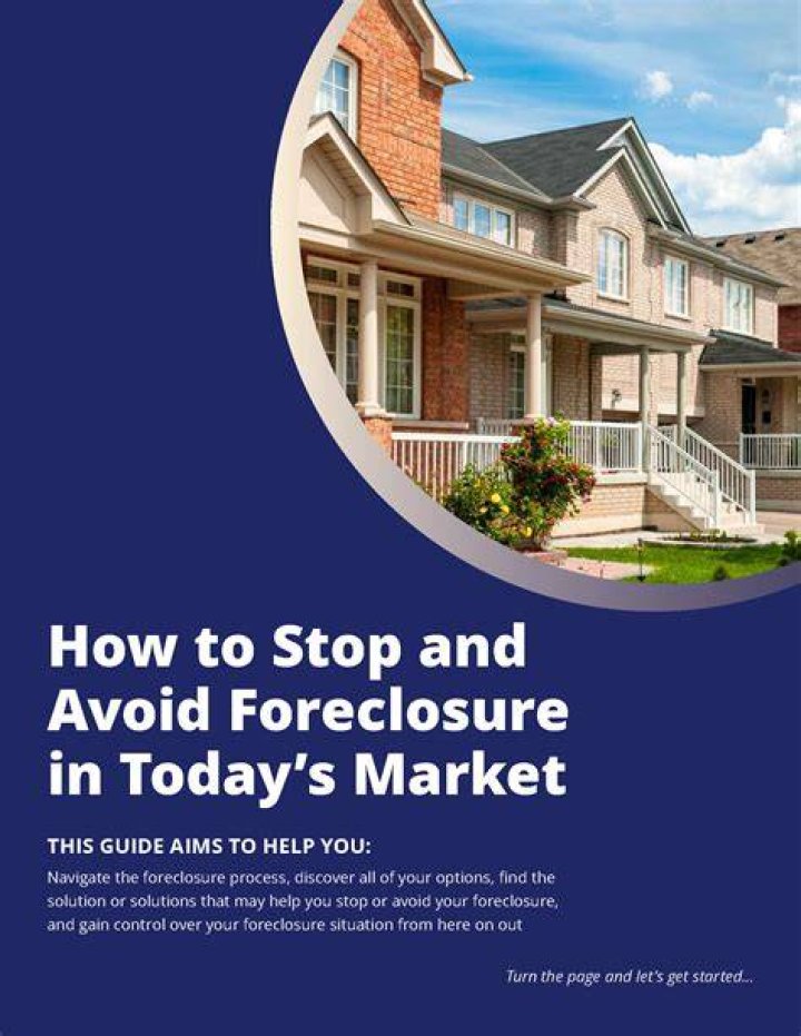 How can I stop foreclosure in NC?