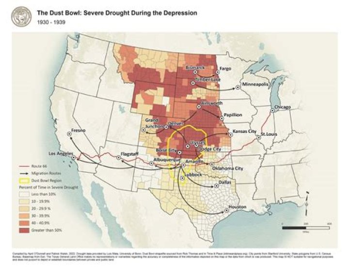 How did the Dust Bowl impact the economy?