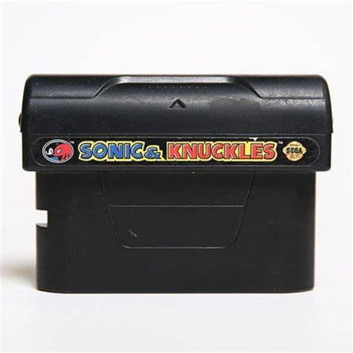 How did the Sonic and Knuckles cartridge work?
