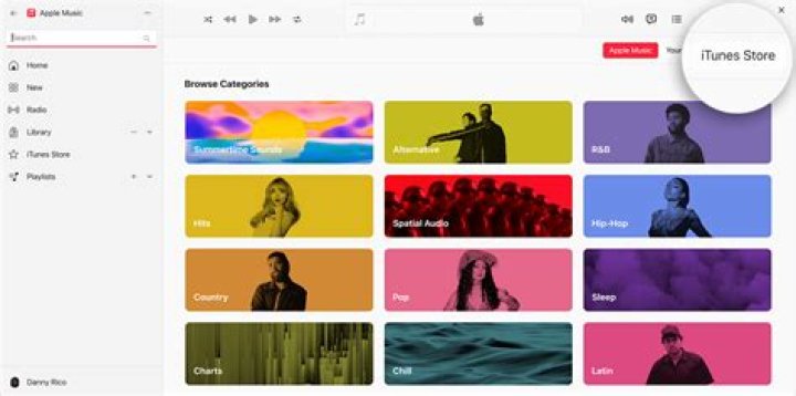 How do I access the iTunes store in France?