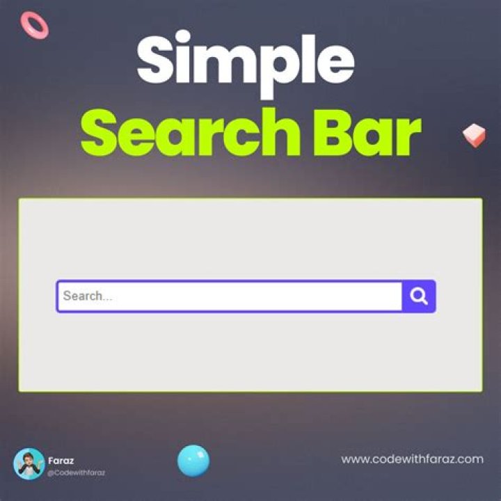 How do I create a search bar in HTML and php?
