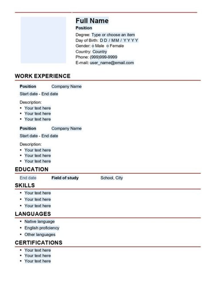 How do I fill out a UK job application?
