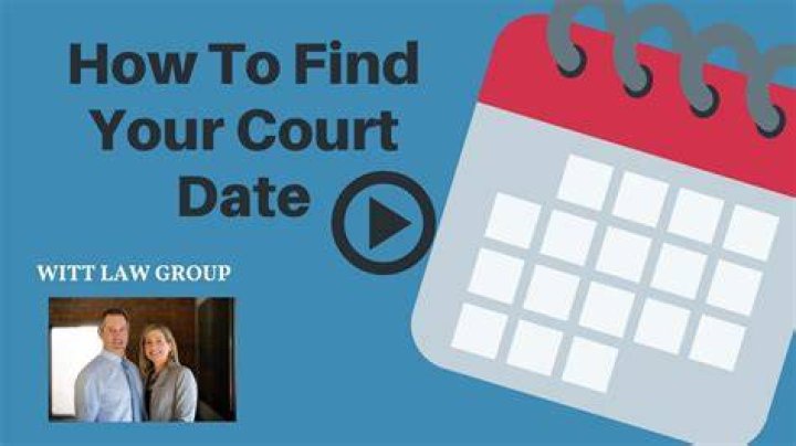 How do I find out my court date in Fairfax County?