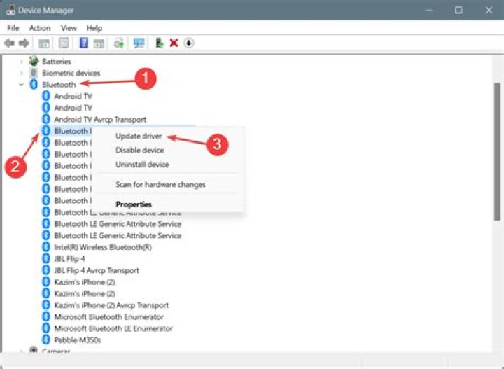 How do I update my CSR Bluetooth driver?