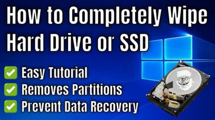 How do I wipe my hard drive with GParted?