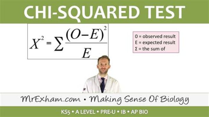 How do you do chi-squared in biology?