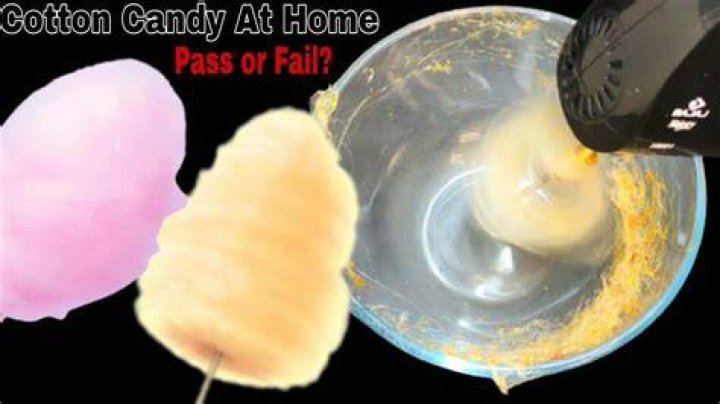 How do you make candy floss mix?
