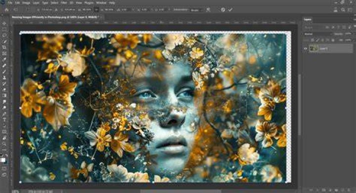 How do you photoshop a face in Photoshop?