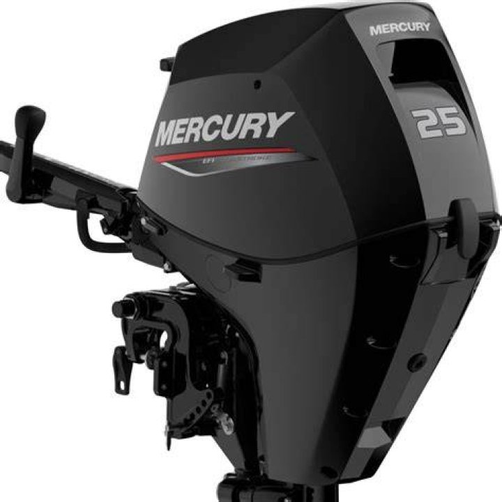 How do you start a Mercury 25 hp 2-stroke?