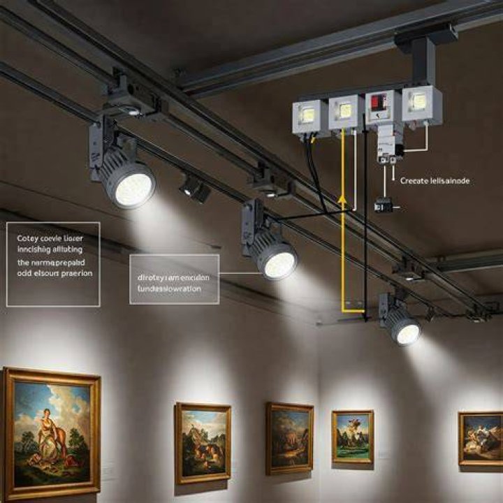 How does cable track lighting work?
