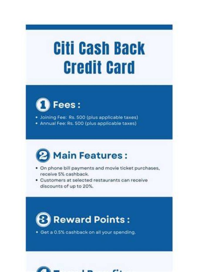 How does Citi cash back work?