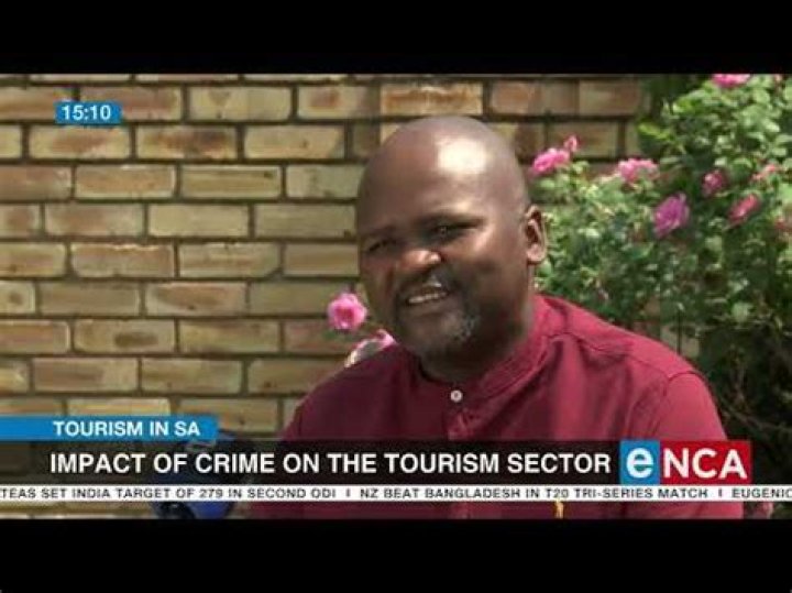 How does crime affect tourism in South Africa?