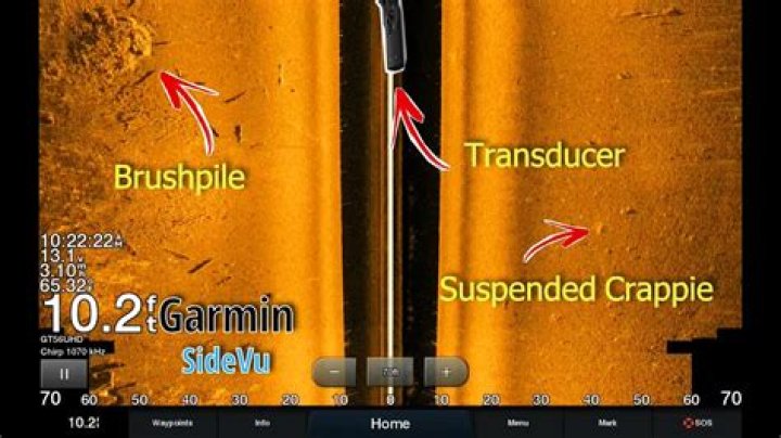 How does Garmin SideVu work?