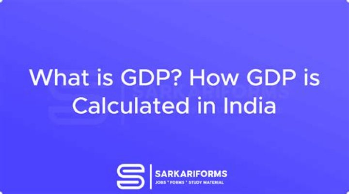 How is Class 10 GDP calculated India?