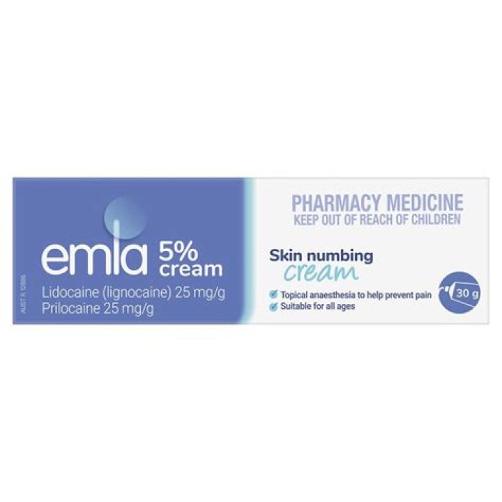 How long does EMLA Cream 5% take to work?