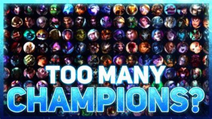 How many champions are there in Lol?