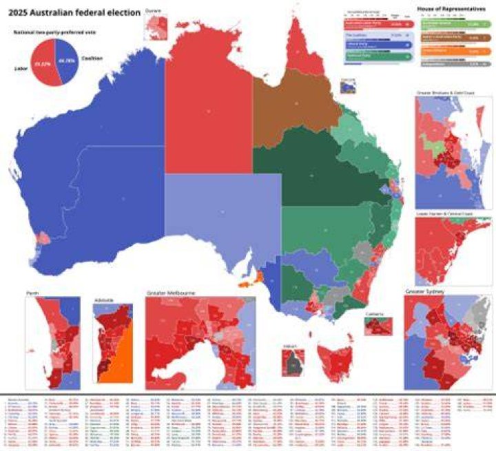 How many electorates are there in Qld?