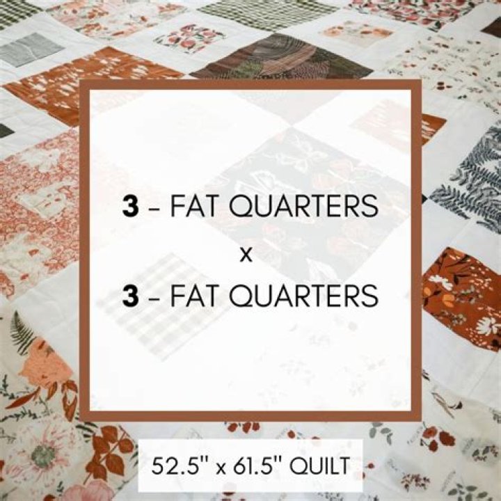 How many fat quarters for a full quilt?