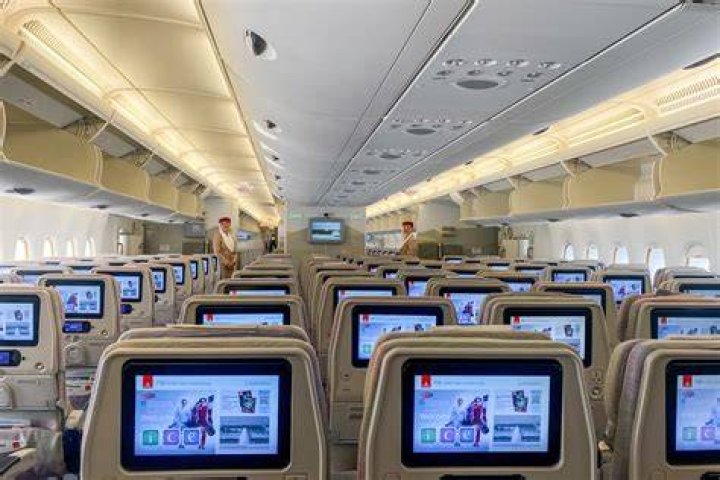How many seats are on a Airbus A380?
