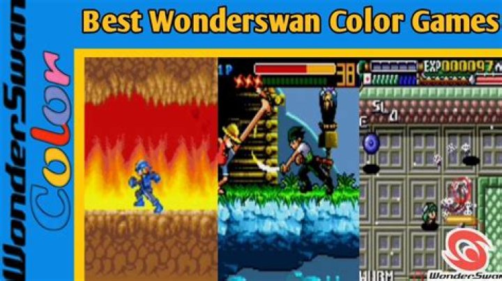 How many WonderSwan Color games?