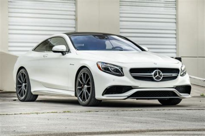 How much is a 2016 S63 AMG worth?