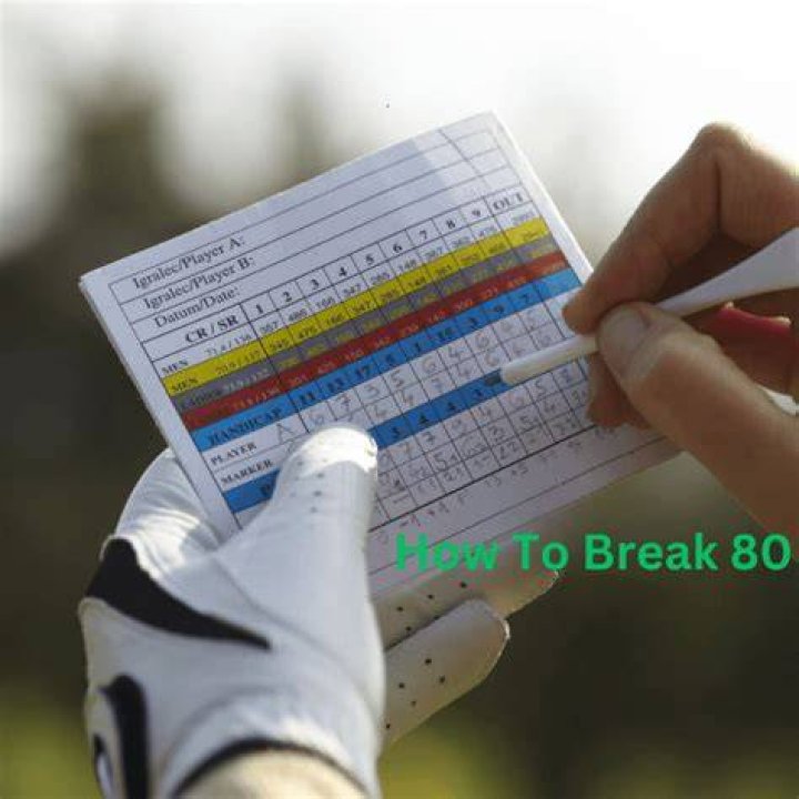How much should I practice to break 80 in golf?