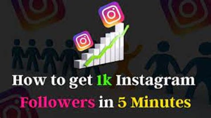 How to get 1K followers on Instagram instantly?
