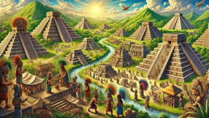 How were the Mayan and Aztec civilizations of Latin America similar?