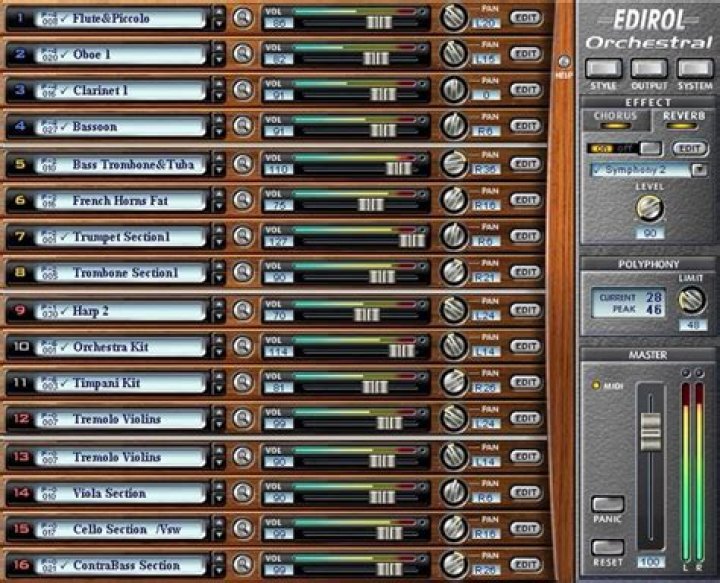 Is edirol Orchestral free?