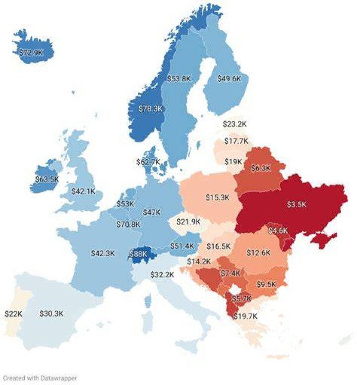 Is Portugal the poorest country in Europe?