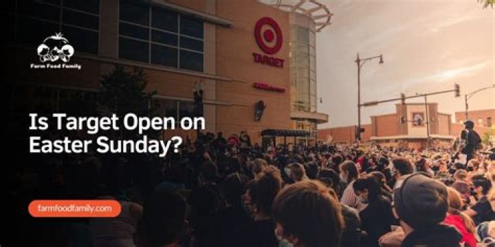 Is target open on Easter Sunday 2019?