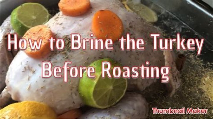 Should you brine turkey before roasting?