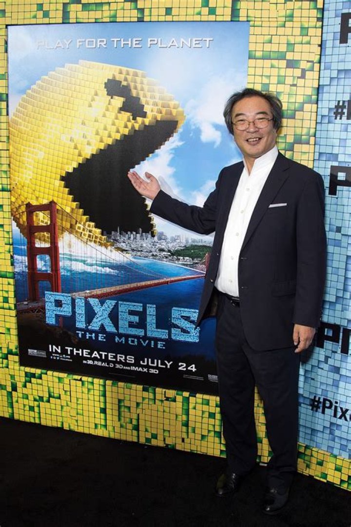 Was that the real creator of Pac-Man in pixels?