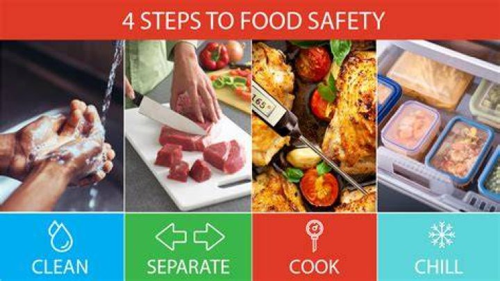 What are 3 food safety techniques?