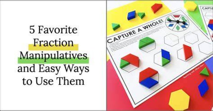 What are examples of manipulatives for math?