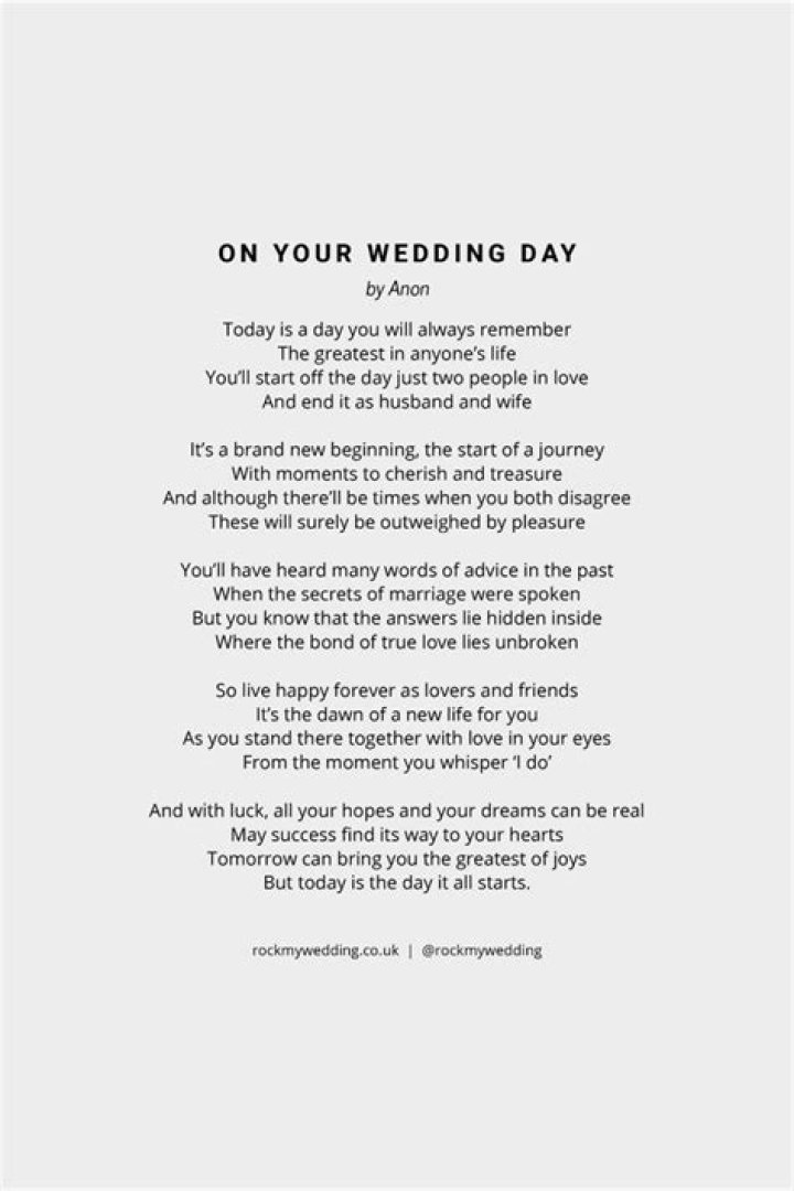 What are good readings for weddings?