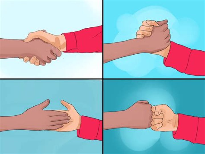 What are the 3 different types of handshakes?