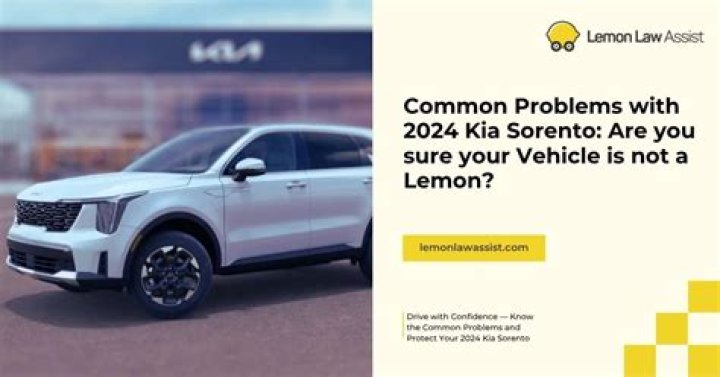 What are the problems with Kia Sorento?